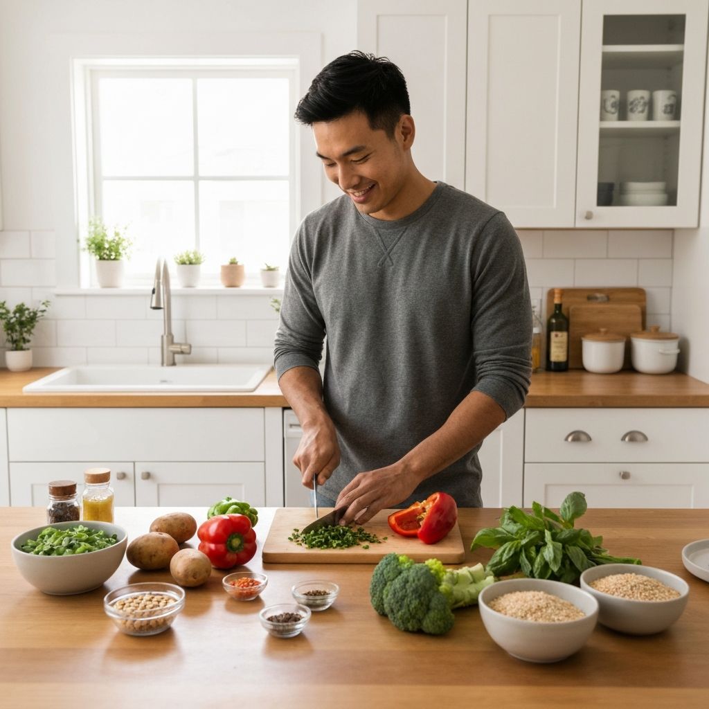 Priprava hrane v kuhinji